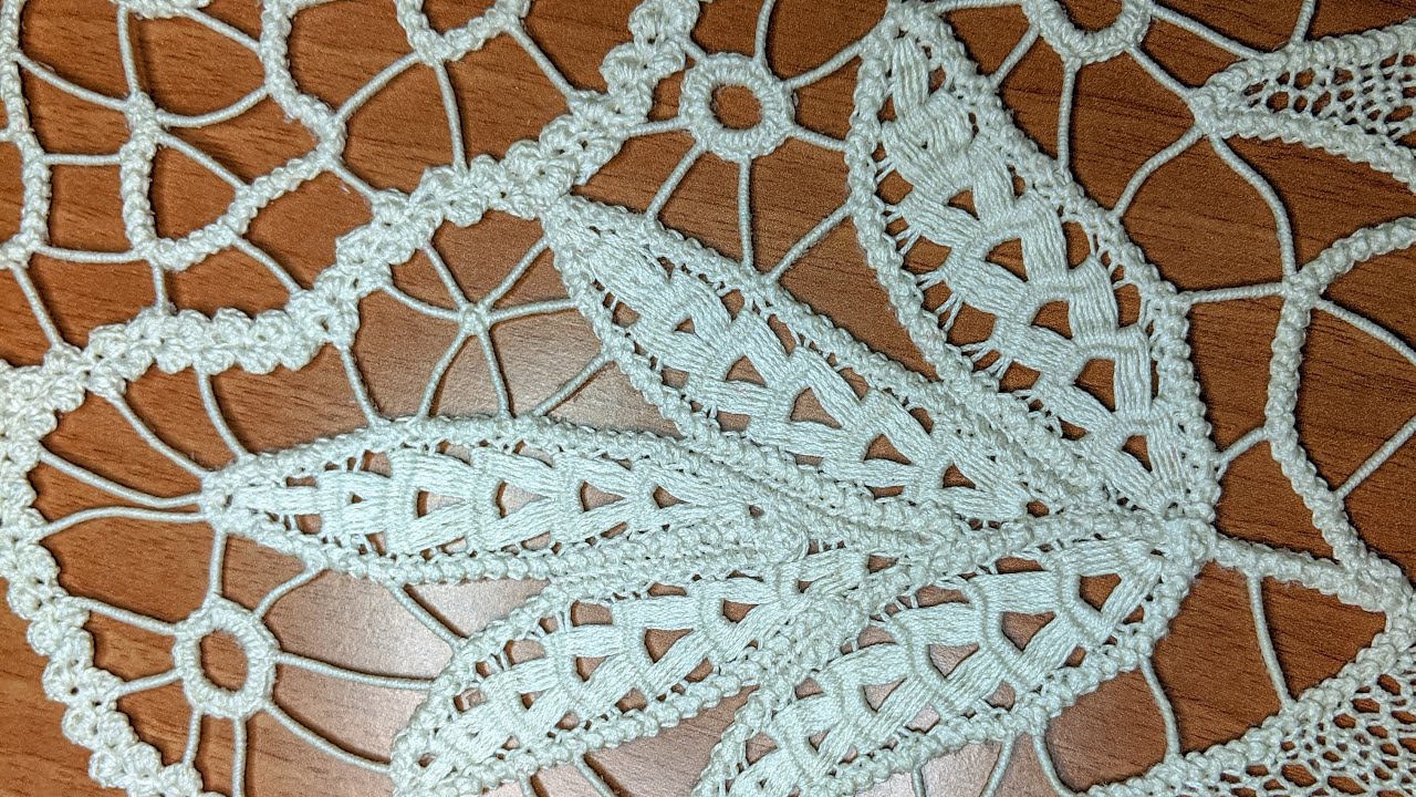 UMPLUTURA FRUNZE LASETA 3/ ROMANIAN POINT LACE