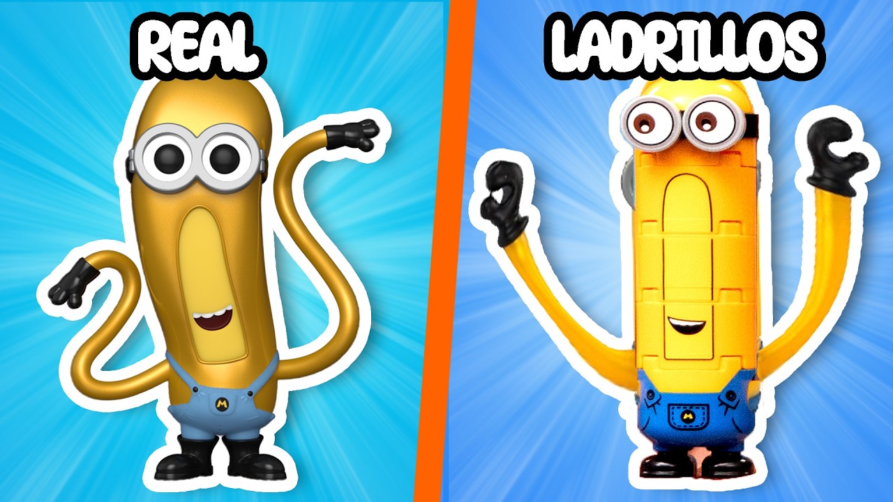 Recreé a los Minions en LEGO | DESPICABLE ME 4 Hecho de Piezas