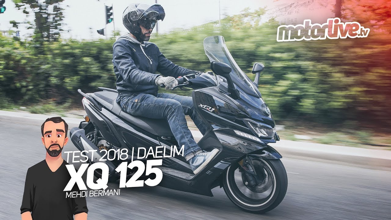 DAELIM XQ125 | TEST 2018