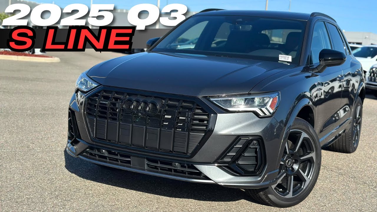 2025 Audi Q3 S Line Gets Gray Paint, Premium Plus Upgrades and Quattro Power