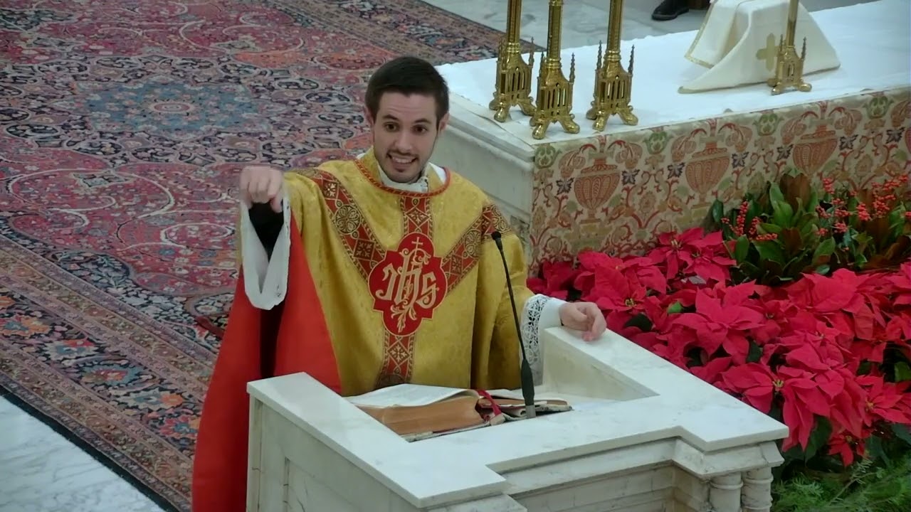 Homilly: Father Joshua Votruba on January 5, 2025