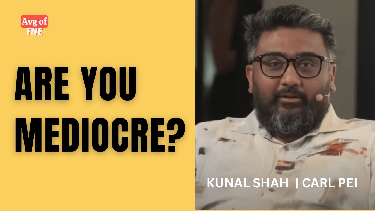 Top Vs Mediocre Talent Traits | Kunal Shah interviews Carl Pei on the CRED Curious Podcast