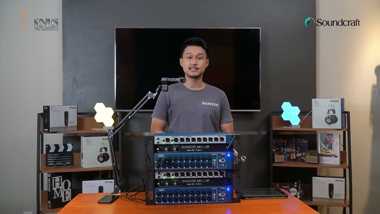 Tutorial Cascade Soundcraft Ui24R