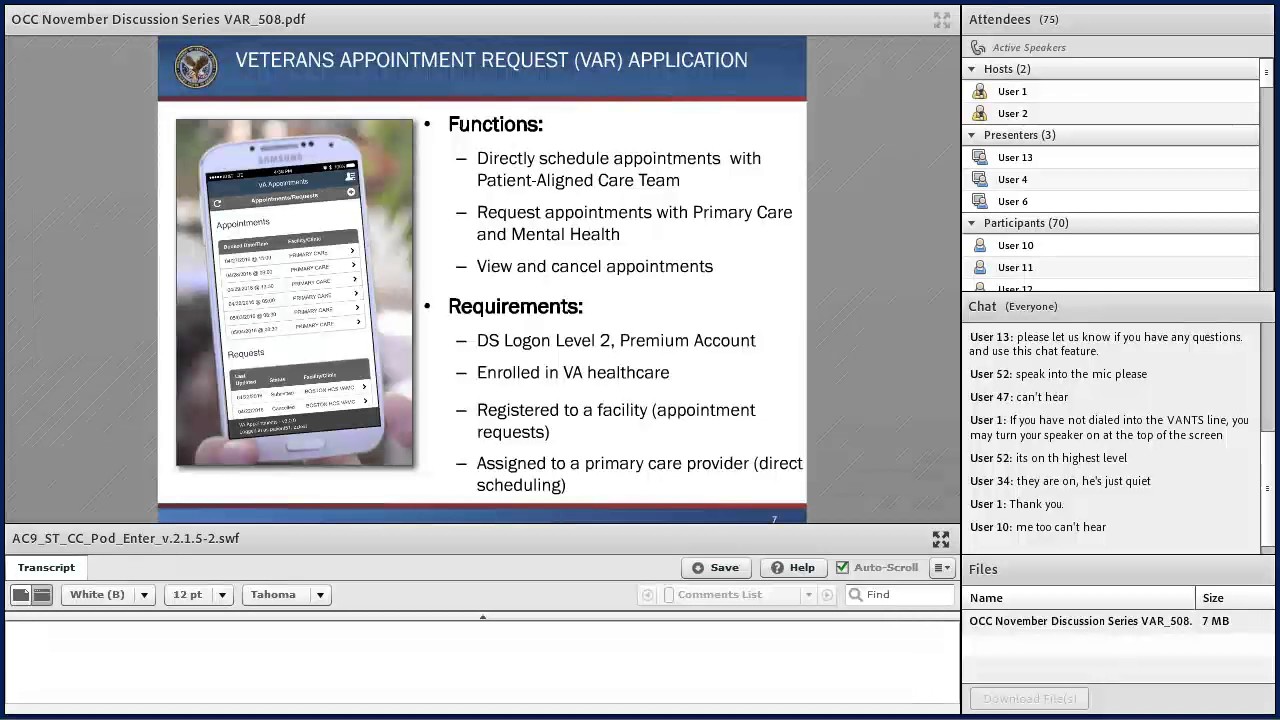 Learn More about the Veteran Appointment Request App