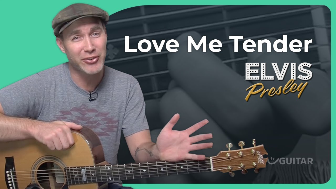 Love Me Tender Easy Guitar Lesson | Elvis Presley