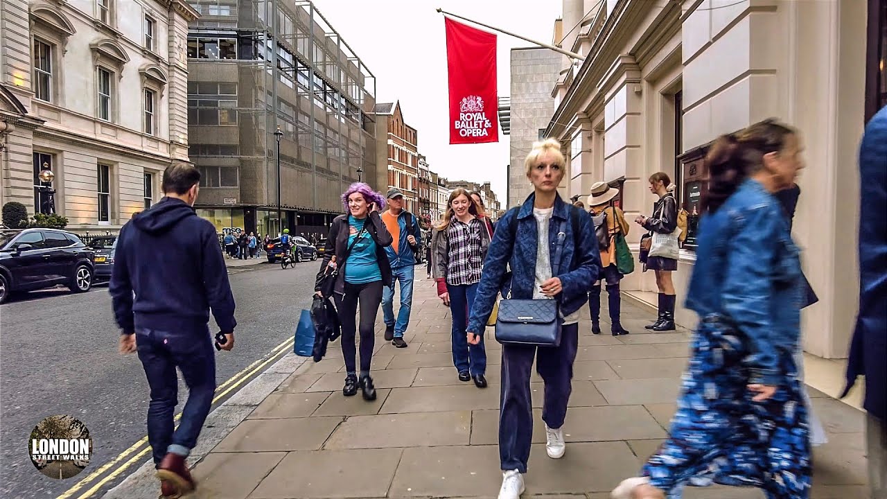 London autumn Walk 🇬🇧 London walk with me.! 🇬🇧 Traveling | Central London | Walking Tour 4K