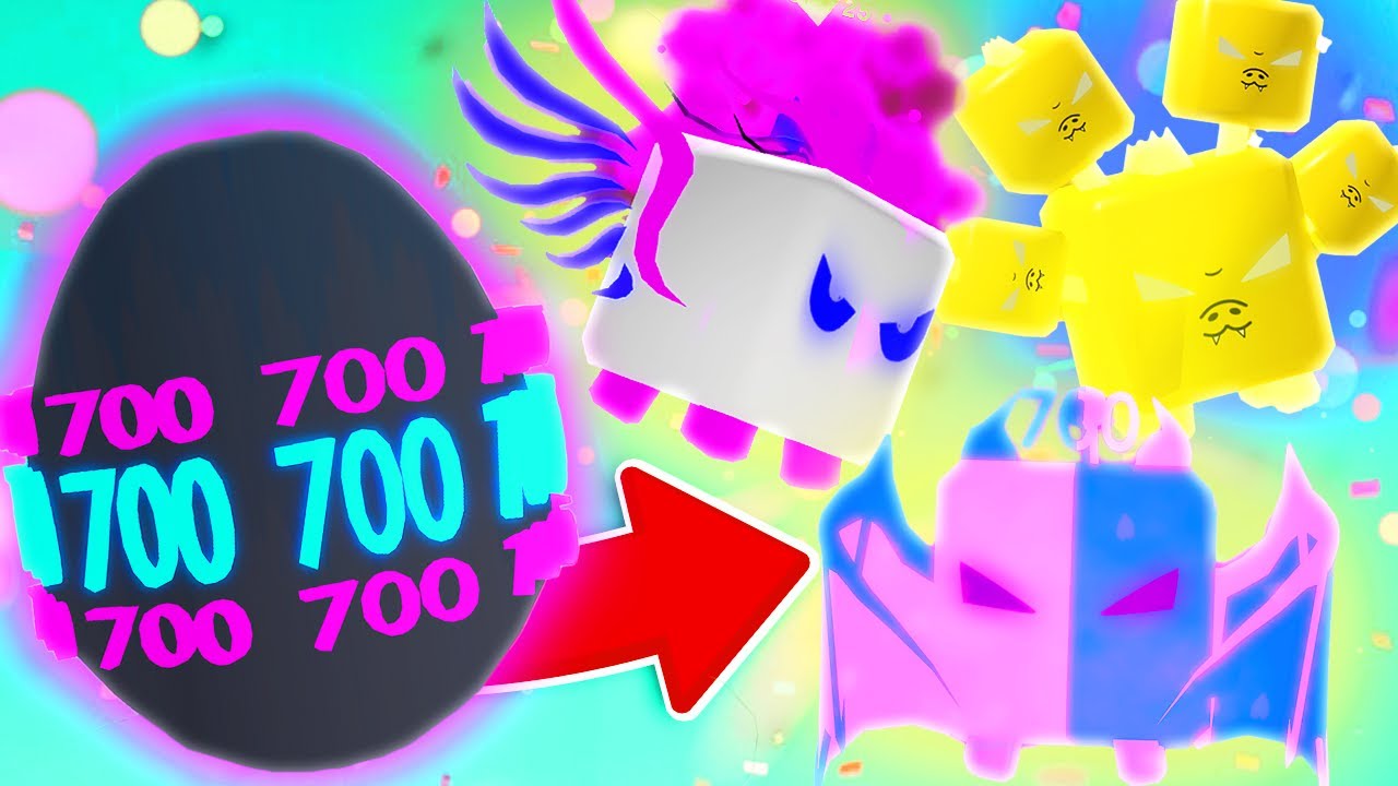 Getting EVERY PET in the 700M EGG in Roblox Bubble Gum Simulator!