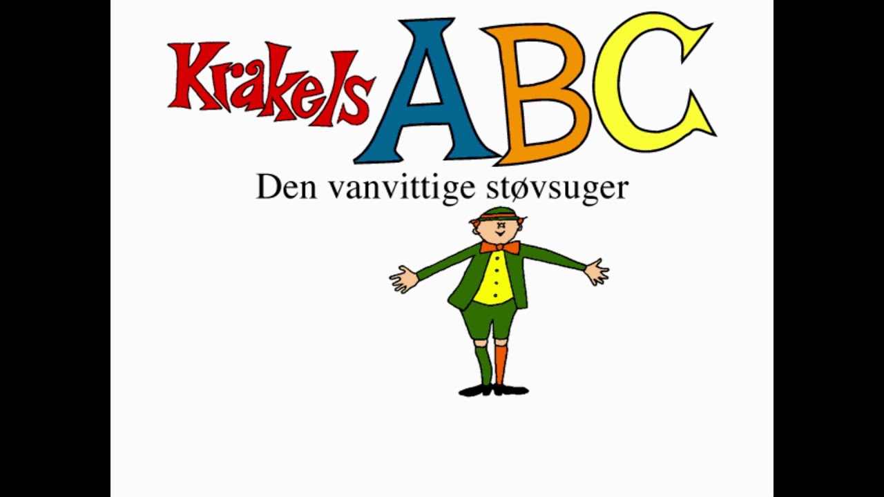 [PC💿] 🇩🇰 Krakels ABC - Den vanvittige støvsuger (1998)