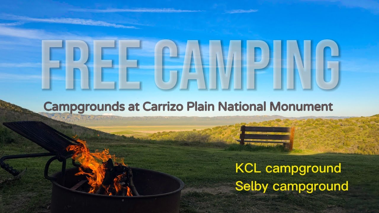 [4K] Is this campground really free?  Dark night sky & Clear blue sky in daytime.