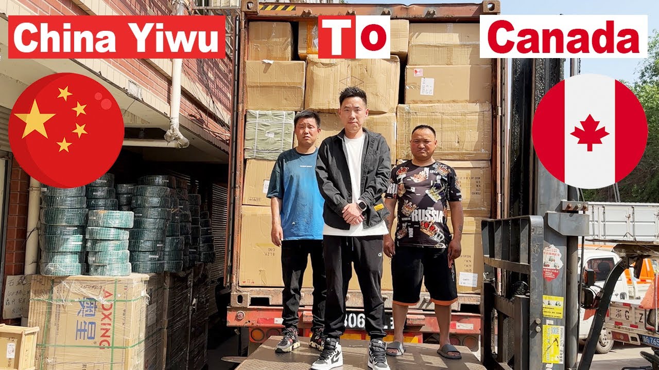 Yiwu Market Agent: Source & Load & Ship 40HQ From Yiwu To Canada