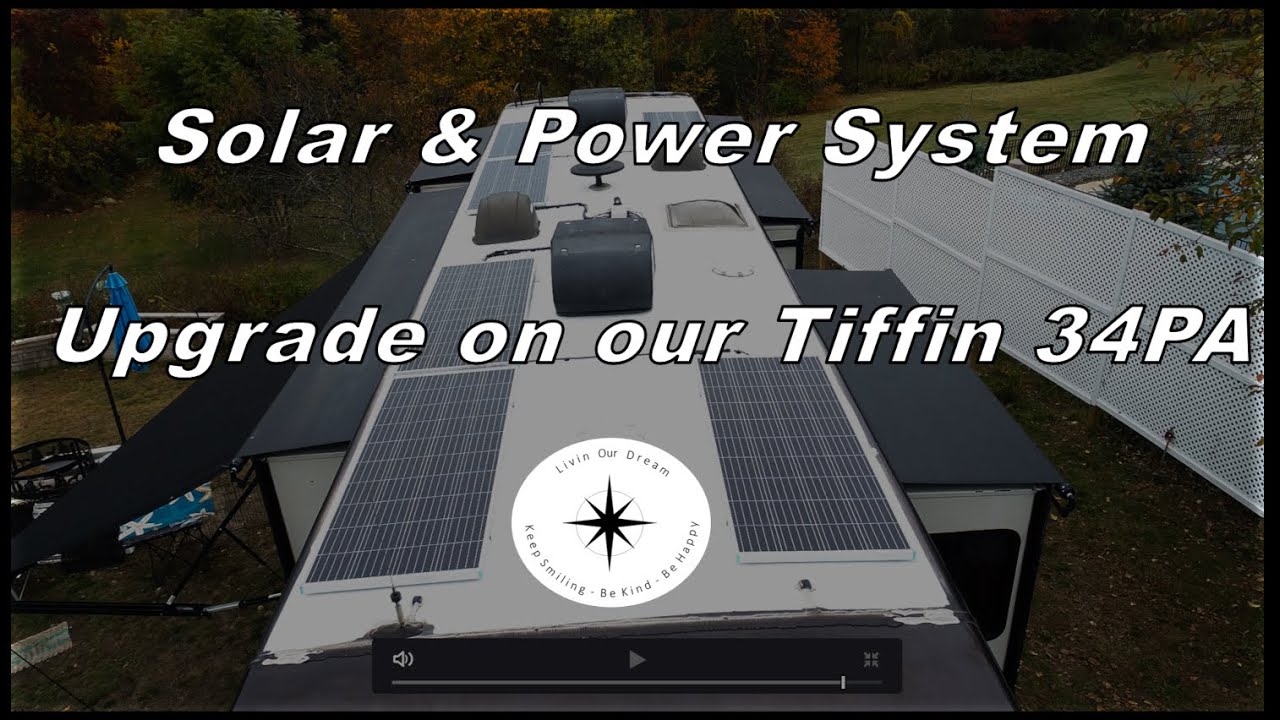 Solar and Electrical Upgrades on our Motorhome