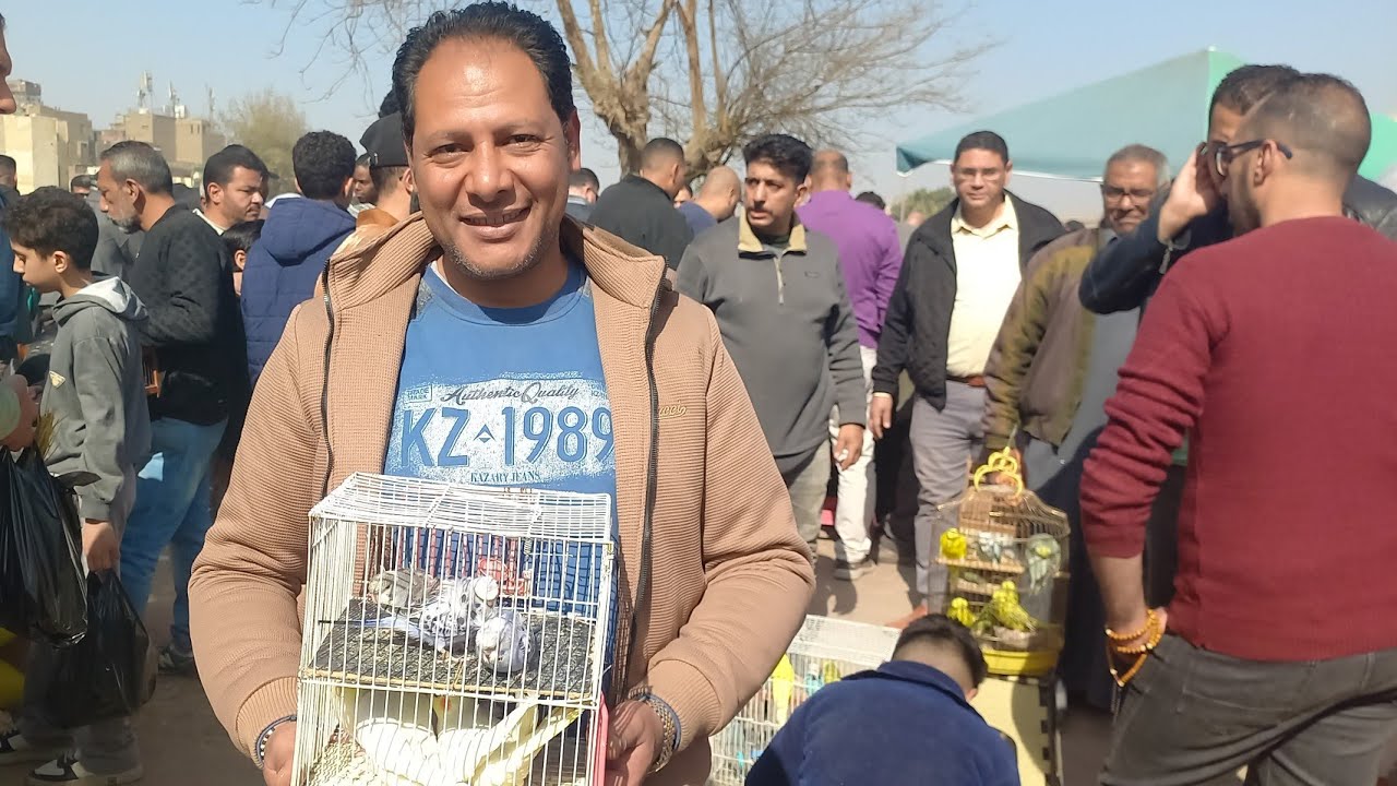 اخر فيديو من سوق الجمعة الناس اشترت عصافير ايه وبكام⁉️وأسعار العصافير بأرقام اصحابها من داخل السوق💯💚