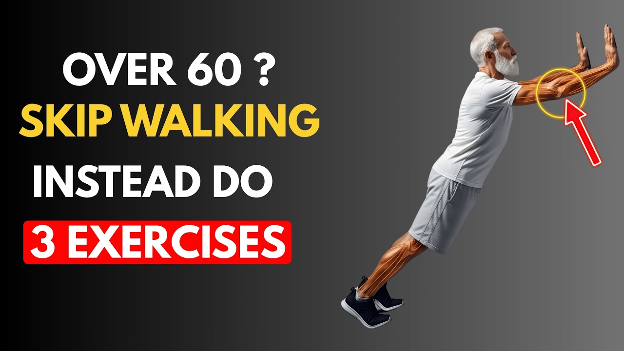 Over 60? 3 Exercises Better Than Walking for Seniors (Boost Strength & Balance Fast!)