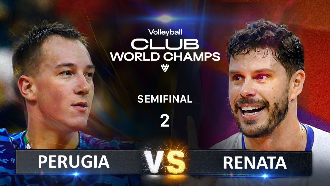 Perugia (Italy) vs V&ocirc;lei Renata (Brazil) | Semifinal 2 | Volleyball Club World Championship 2025