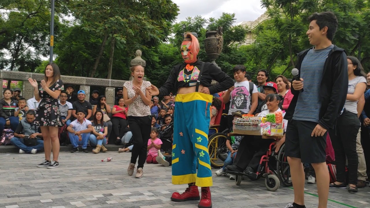 pikolin payaso de la alameda central de la cdmx 01 agosto 2019