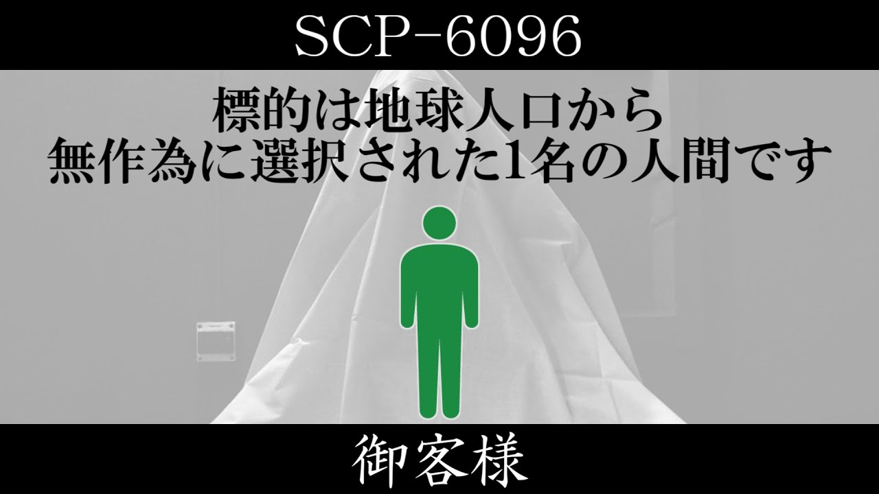 【ゆっくり紹介】SCP-6096【御客様】
