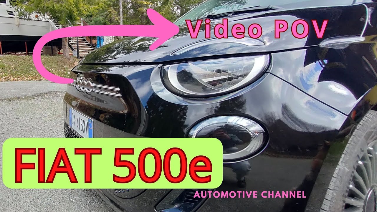 UNA BOMBA ELETTRICA - Video POV - Fiat 500e per NEOPATENTATI