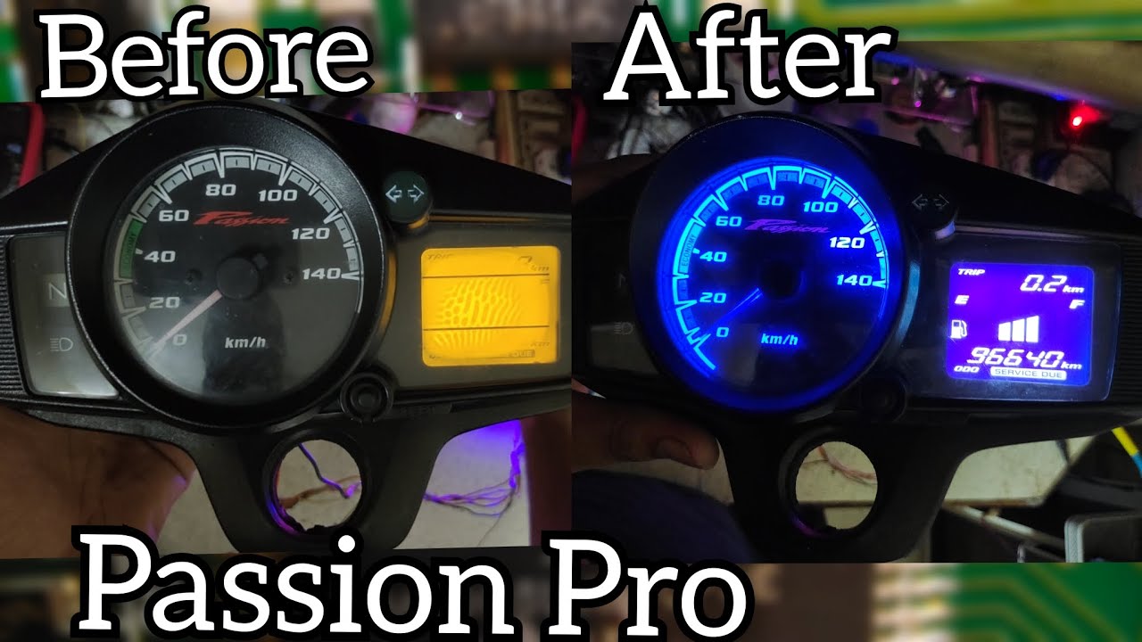 Passion Pro Dark Theme with Blue and White (Superb Modification)
