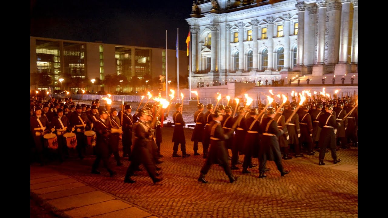 Großer Zapfenstreich Afghanistan 13.10.2021 Reichstag