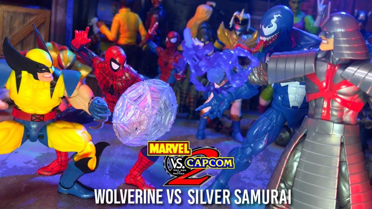 More 90s Nostalgia With Gamerverse WOLVERINE & SILVER SAMURAI!