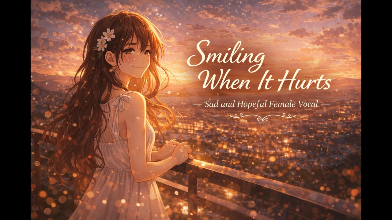 Smiling When It Hurts | Emotional Female Vocal | Sad Pop Ballad