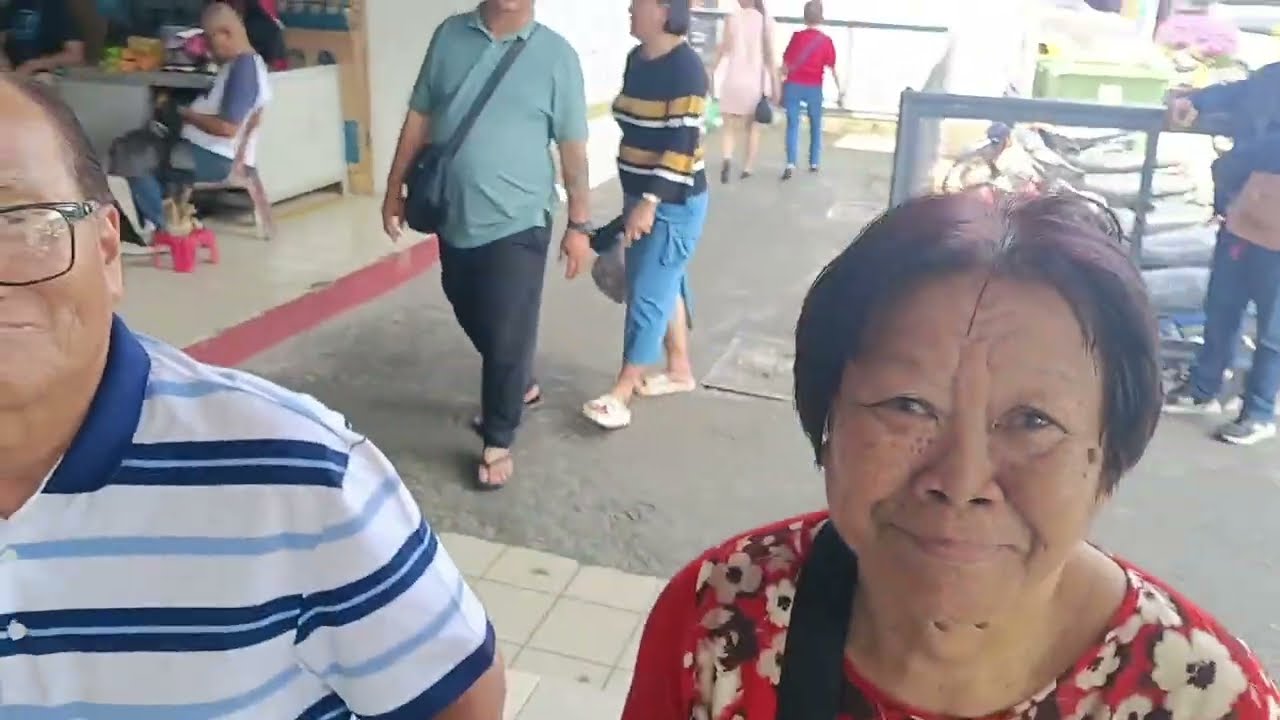 PERGI PASAR SIBU MENCARI LAUK/MENCUCI MATA DI WISMA SANYAN