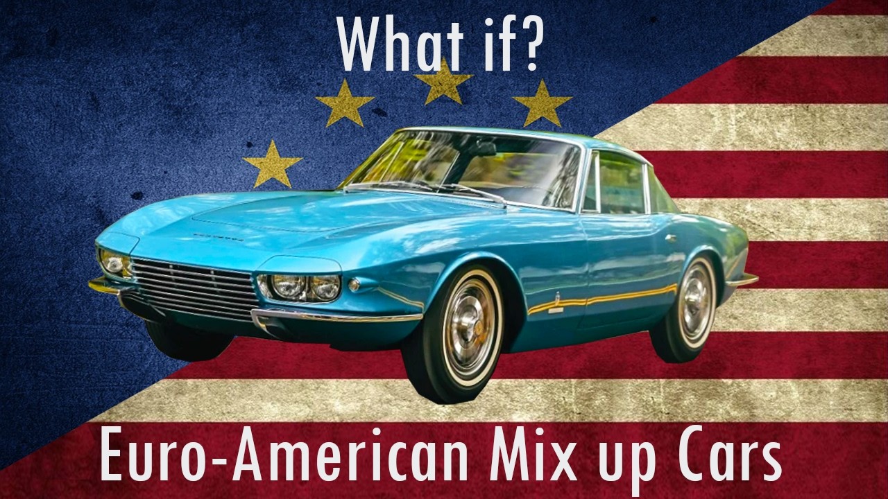 What If: American Cars designed by Europeans and Vice Versa