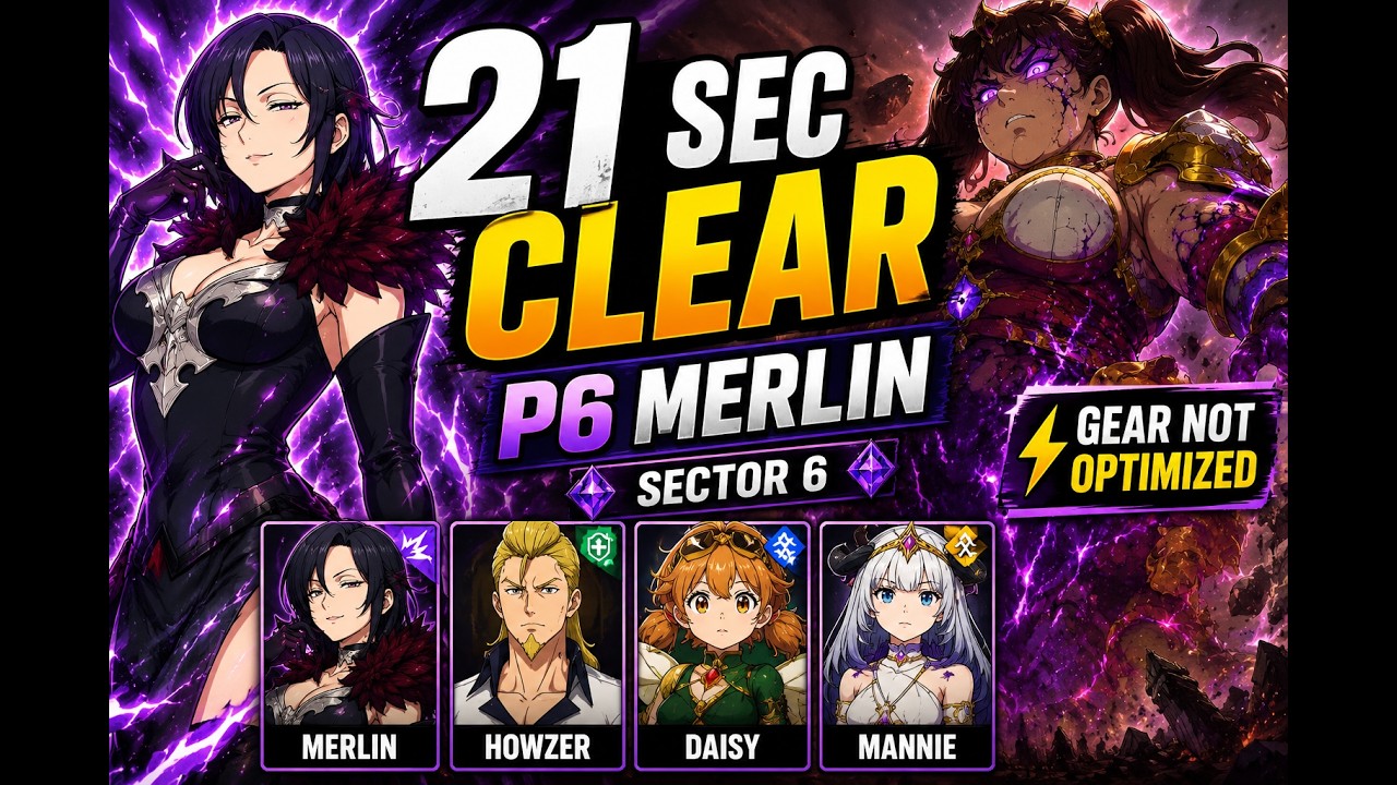 Timespace Junction Sector 6 | P6 Merlin