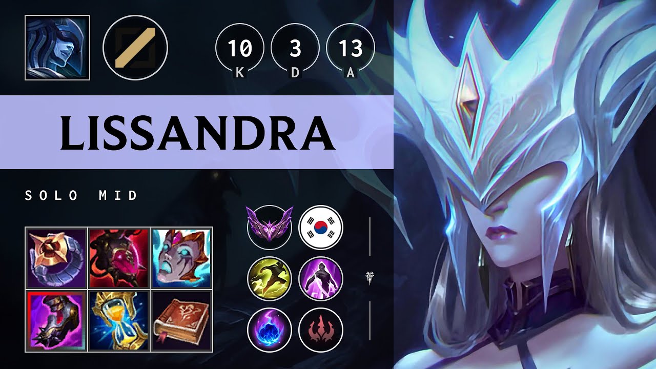 Lissandra Mid vs Syndra - KR Master Patch 25.05