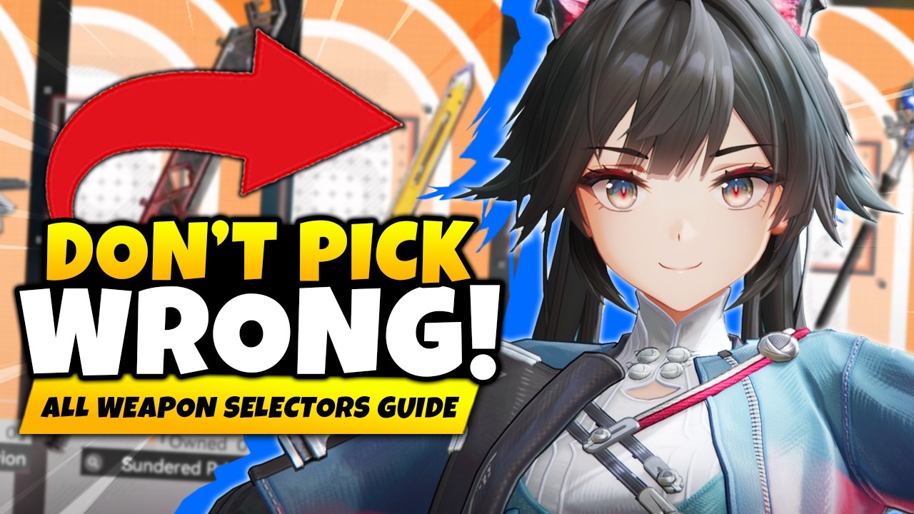THESE ARE THE BEST 6-STAR WEAPONS TO CHOOSE! ALL Weapons Selector Guide for Arknights: Endfield