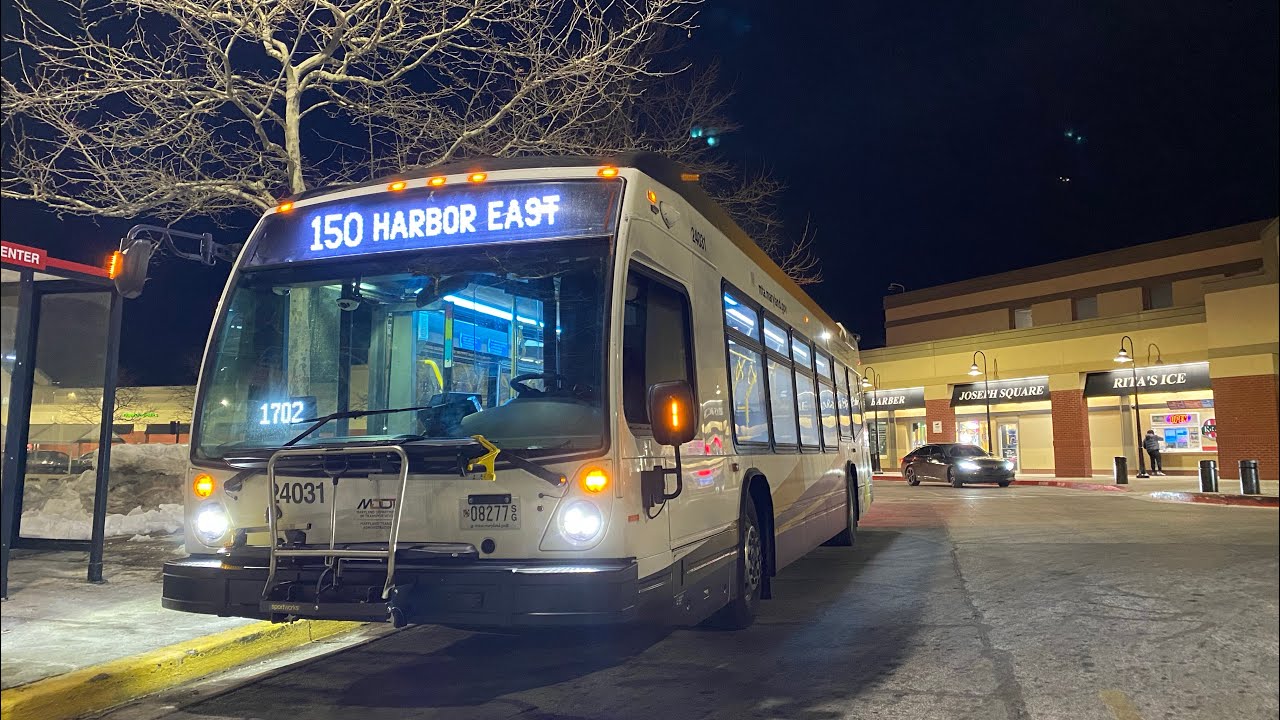 MTA Maryland: 2024 NovaBus LFS #24031 | Express BusLink 150
