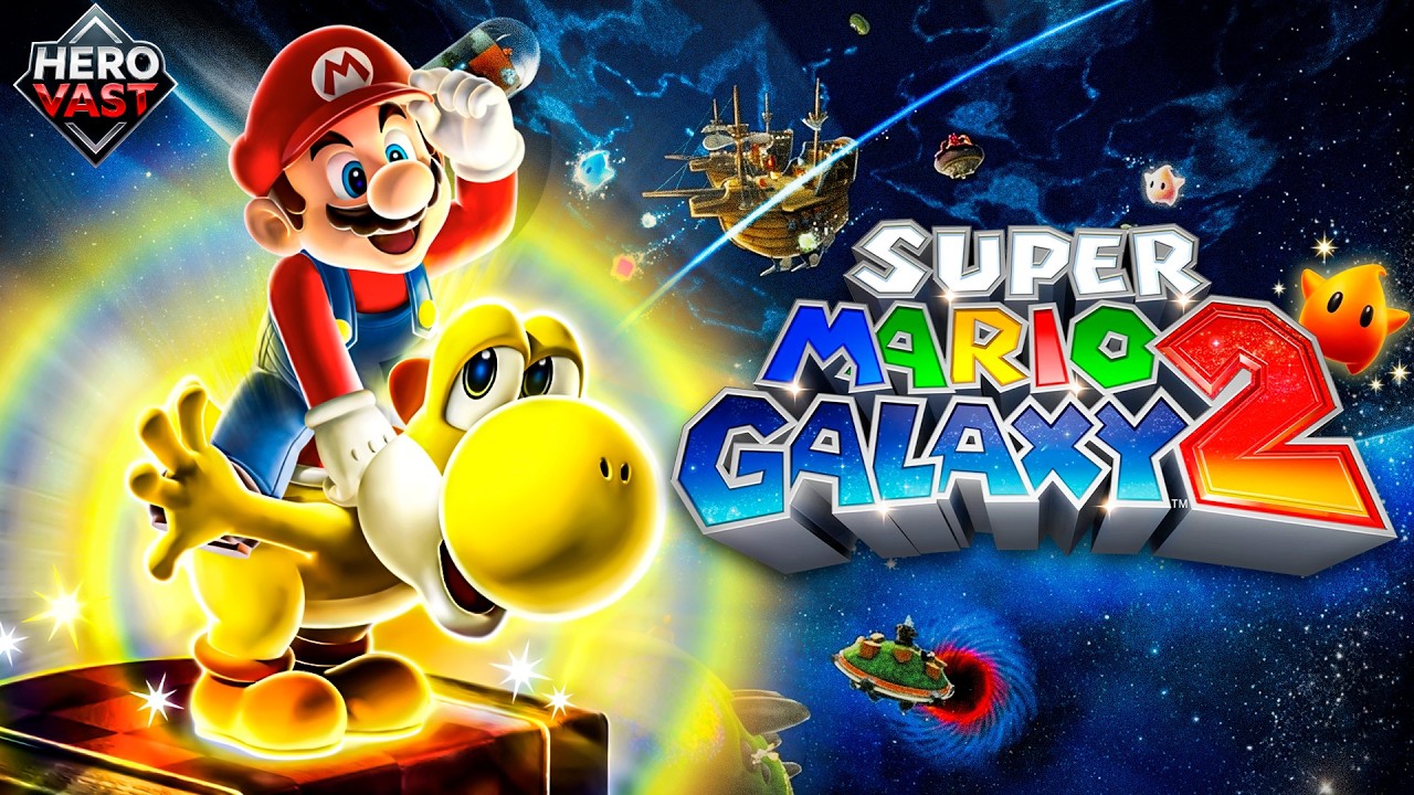 SUPEROU O GALAXY 1? SUPER MARIO GALAXY 2 - ATÉ ZERAR - NINTENDO SWITCH 2 - EM PT BR