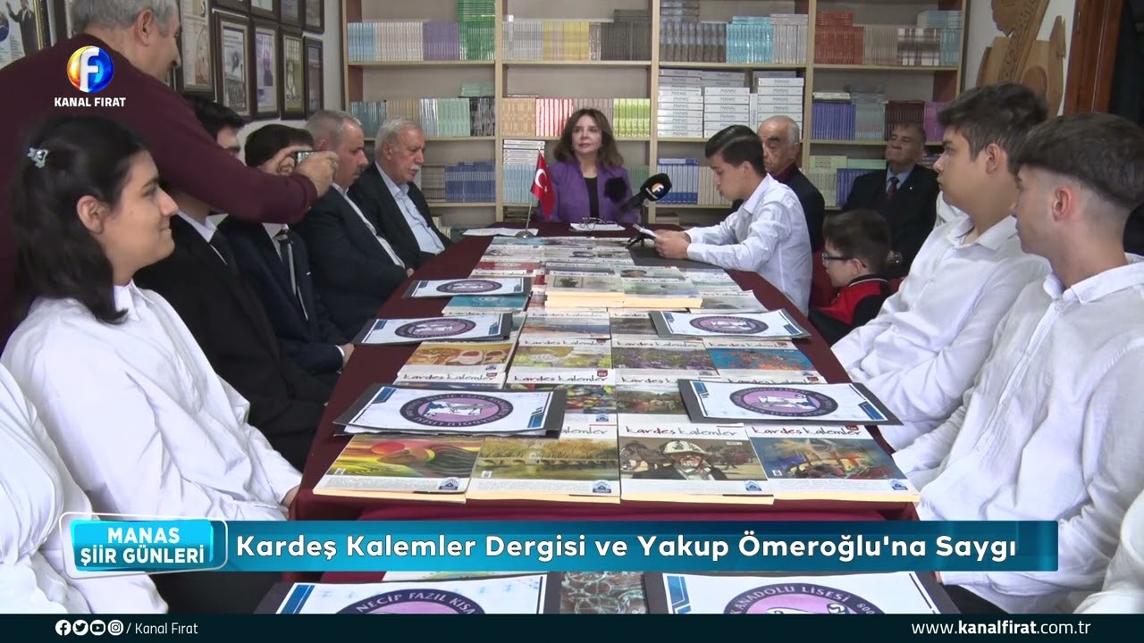 Manas Şiir Günleri Kardeş Kalemler Dergisi ve Yakup Ömeroğlu'na Saygı 07 12 2025