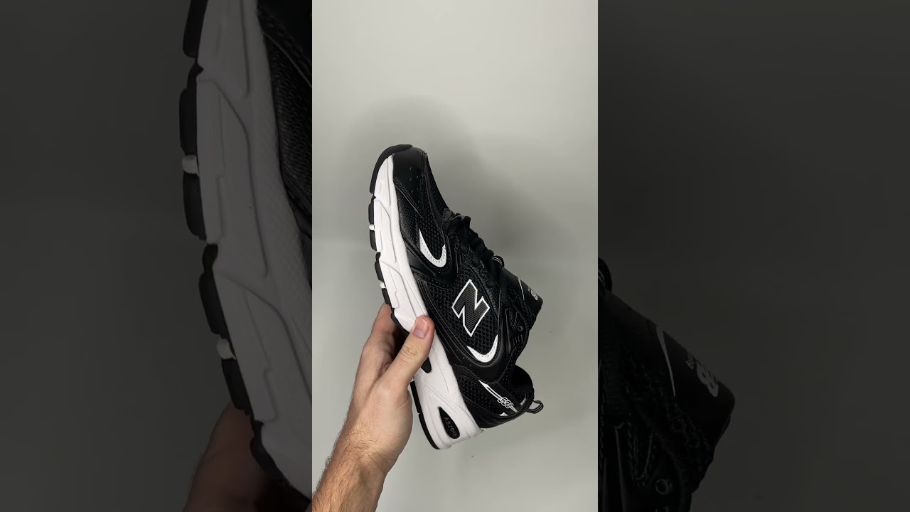 Кроссовки New Balance 530 Black White  / черно - белые