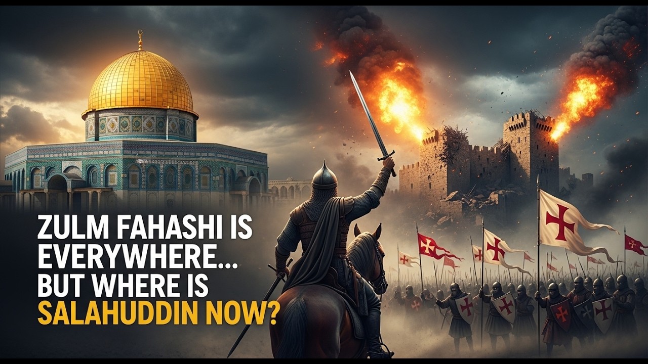 🔥 The World Is Burning… But Where Is the  Salahuddin Now? ⚔️ | Documentry video @HuzaifaJarrah