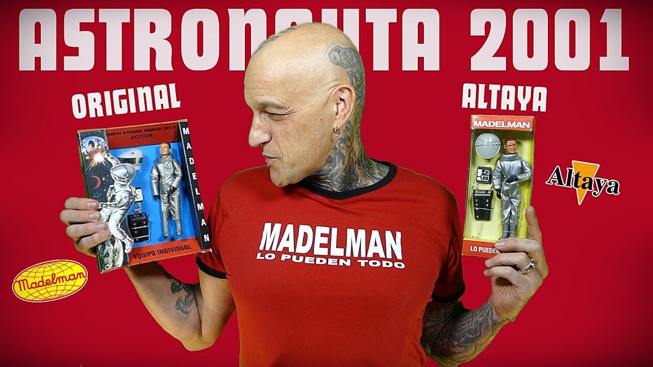 Madelman Astronauta 2001 Original Versus Altaya