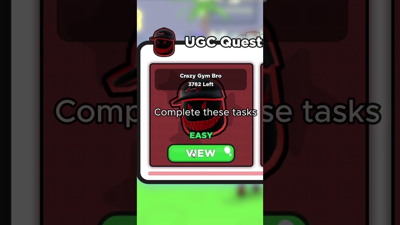 [LIMITED UGC] Crazy Gym Bro & Demonic Wings - Fitness Simulator