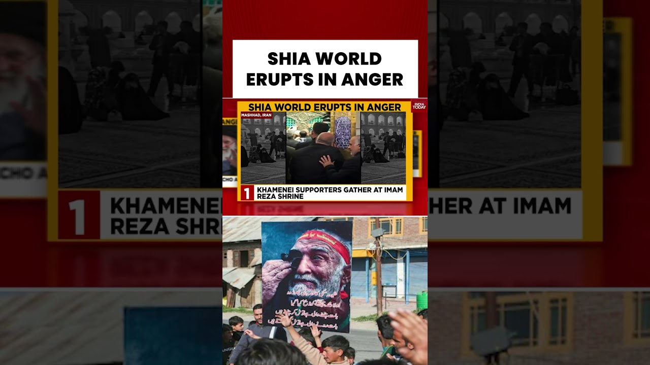 Shia World Erupts After Khamenei&rsquo;s Death | Protests, Clashes & Global Outrage