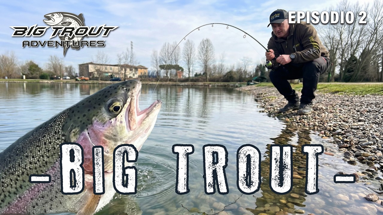 BIG TROUT al centro del lago! Sfida estrema con Daniele Bonetti! collaborazione con @Rapture Lures​
