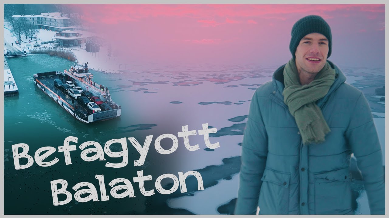 Drámai képeken a befagyott Balaton