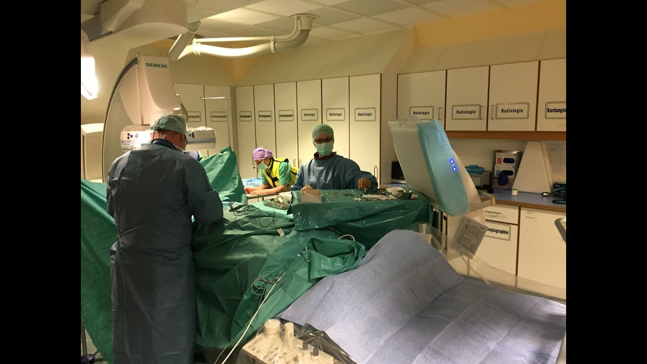 Qualité de l’air en salle de cathétérisme cardiaque (une salle d’opération « Hybride)