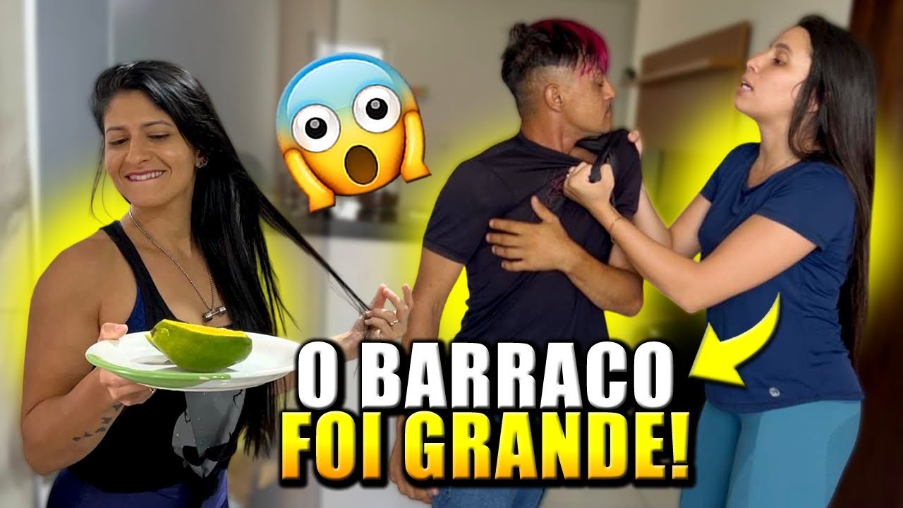 O EX DE TATIANE CHEGOU FAZENDO BARRACO NA CASA DE BRENDA
