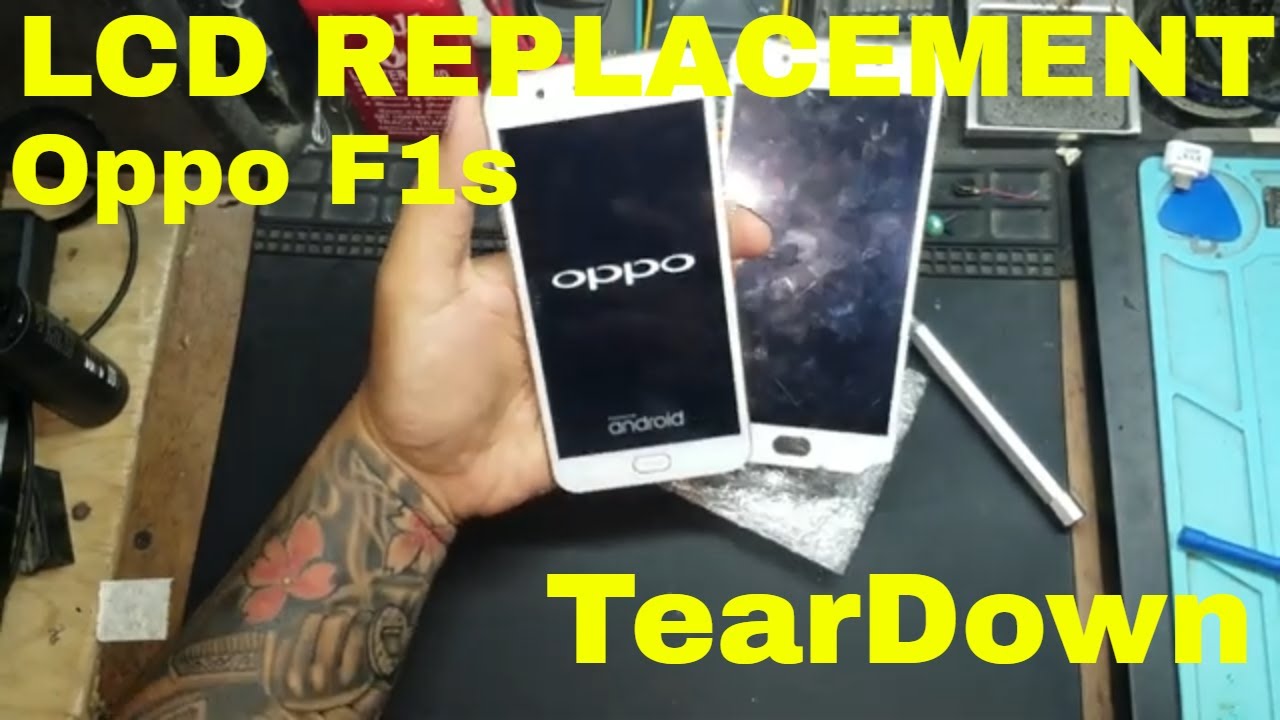 Oppo F1s (Disassembly) LCD REPLACEMENT
