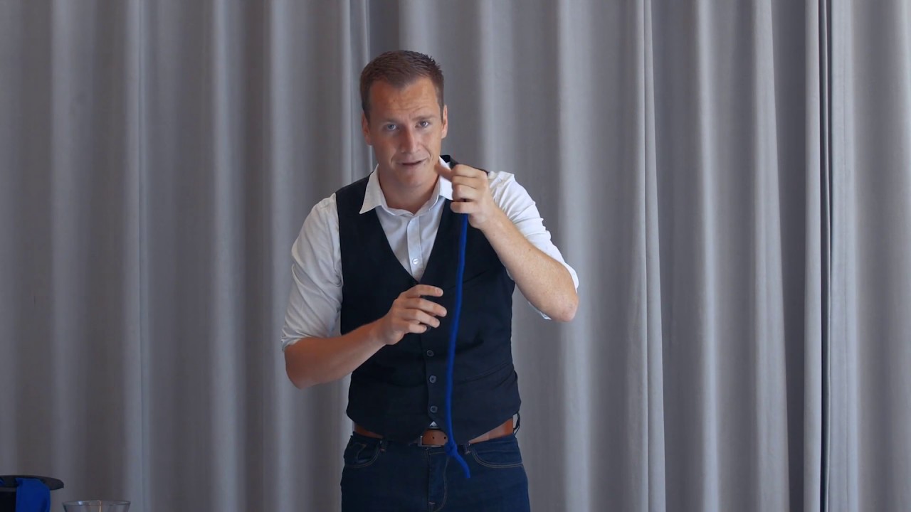 GOOCHELAAR JOOST: Trucje met een touw leren?