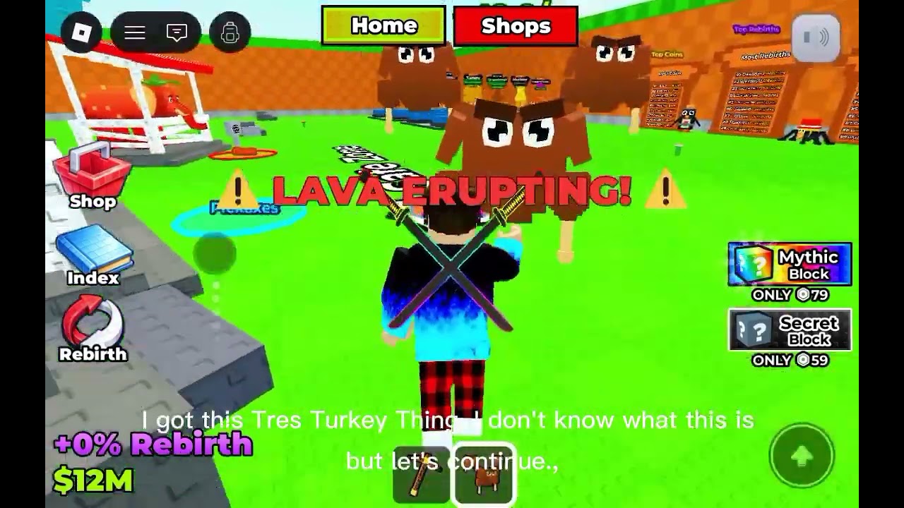 Save Brainrot Blocks From Lava Had Me Go To Therapy...