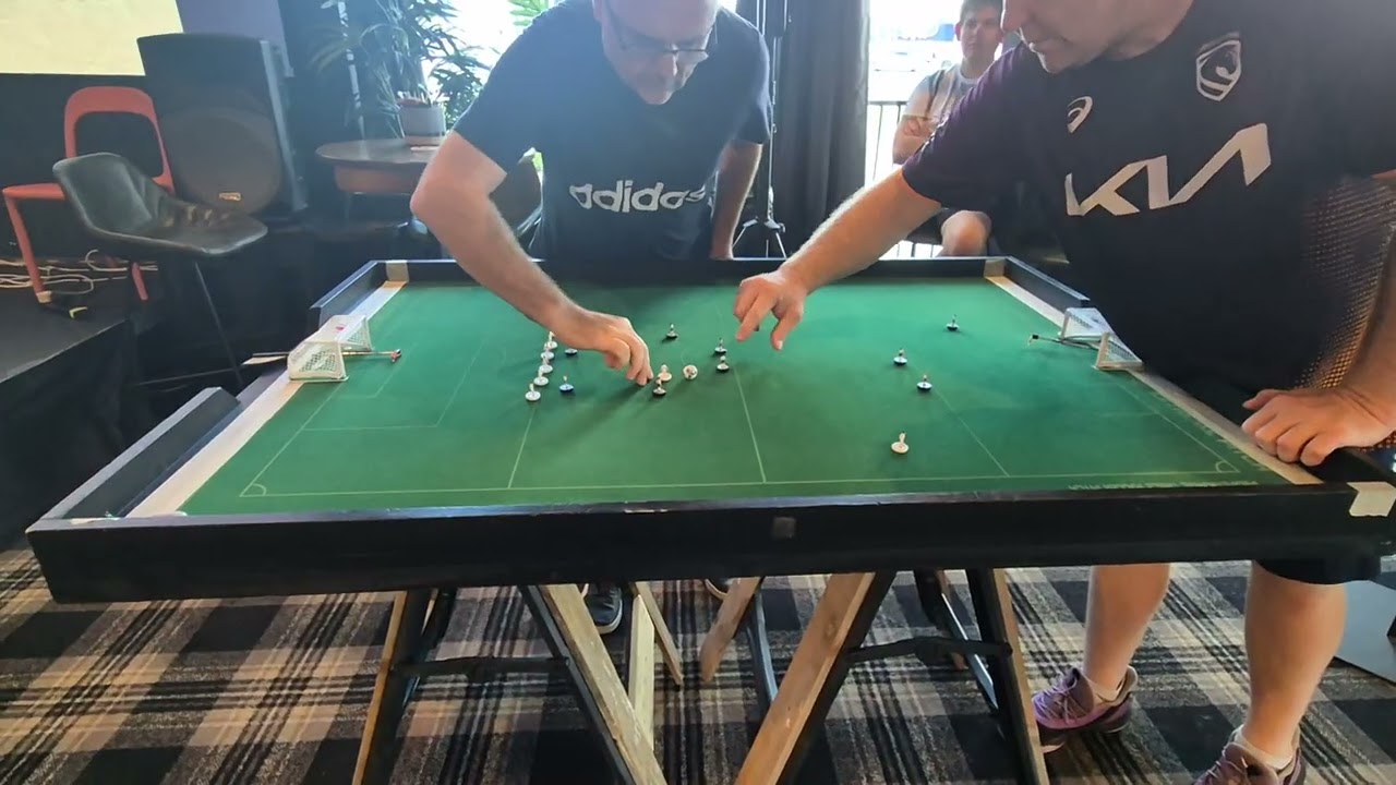 Brisbane Subbuteo club January tournament final 1st half