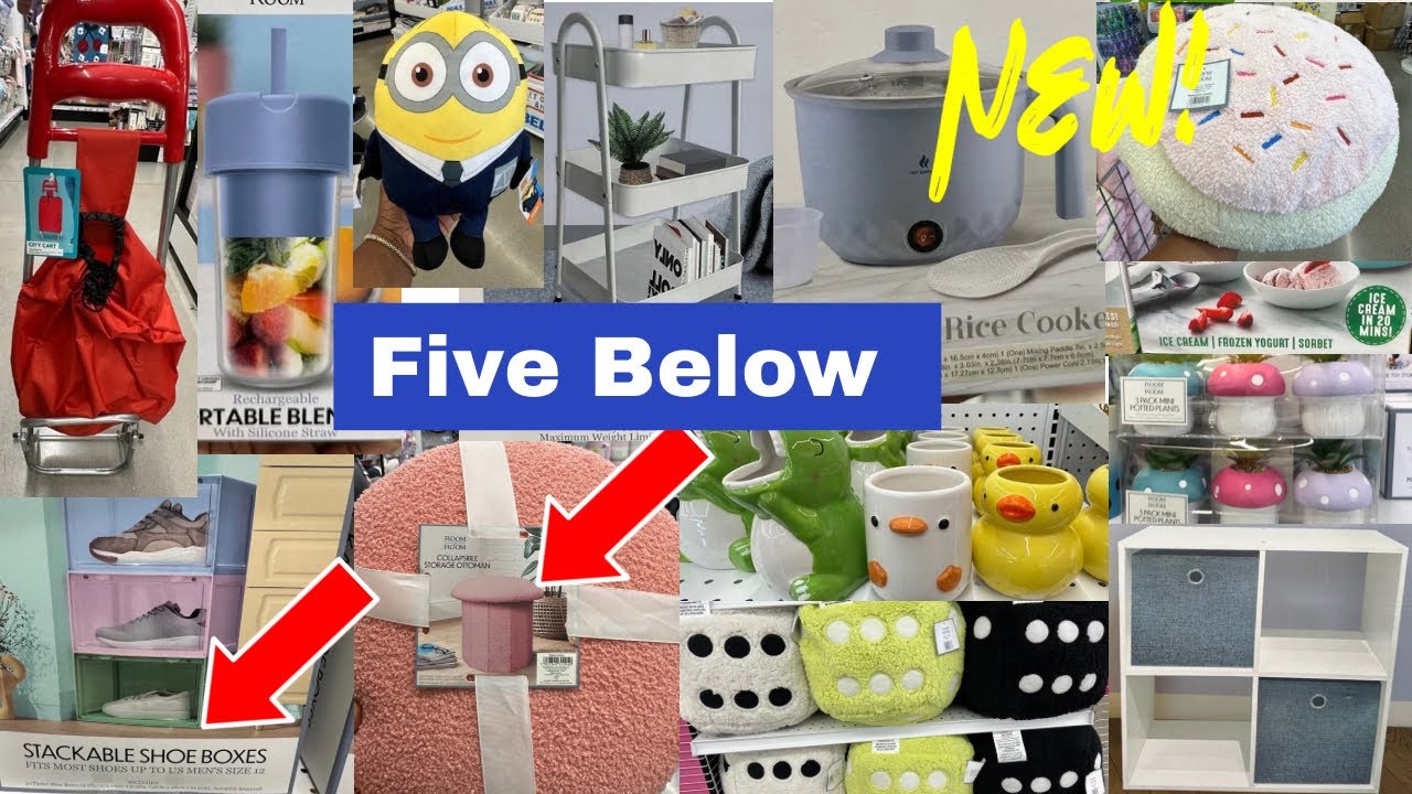FIVE BELOW | FIVE BELOW SHOP WITH ME | FIVE BELOW NEW SPECTACULAR FINDS #FIVEBELOW #TRENDING