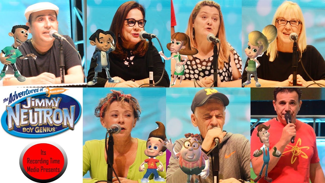 LA Comic Con 2018: панель воссоединения в честь 15-летия Джимми Нейтрона!!