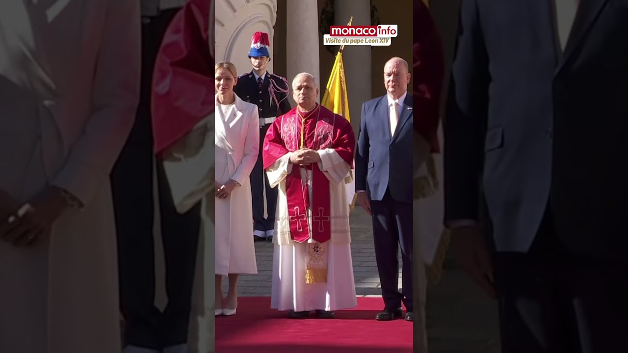 🇲🇨🇻🇦 Le Pape L&eacute;on XIV accueilli au Palais Princier