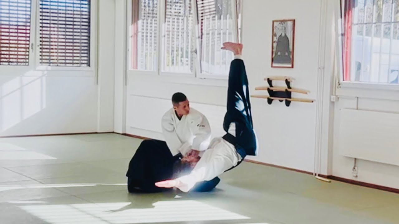 Aikido: Ushiro eri dori by Daniele MONTENEGRO sensei - Küttigen 2025